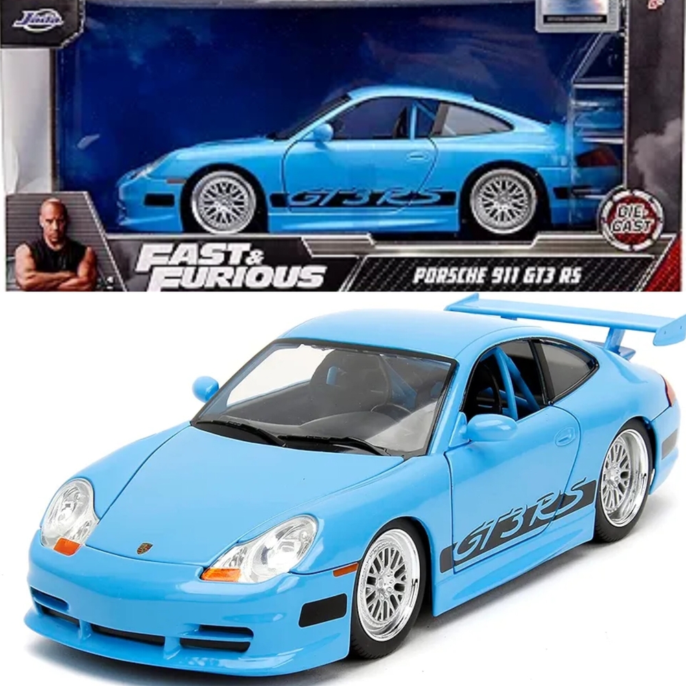 Jada Toys Fast & Furious Porsche 911 GT3 RS Die-Cast Model 1:24